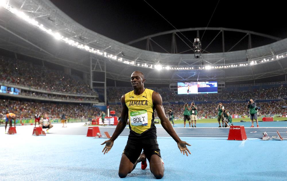 Bolt coleciona oito ouros Olímpicos e ainda vai buscar o nono. FOTO: Getty Images/Ezra Shaw