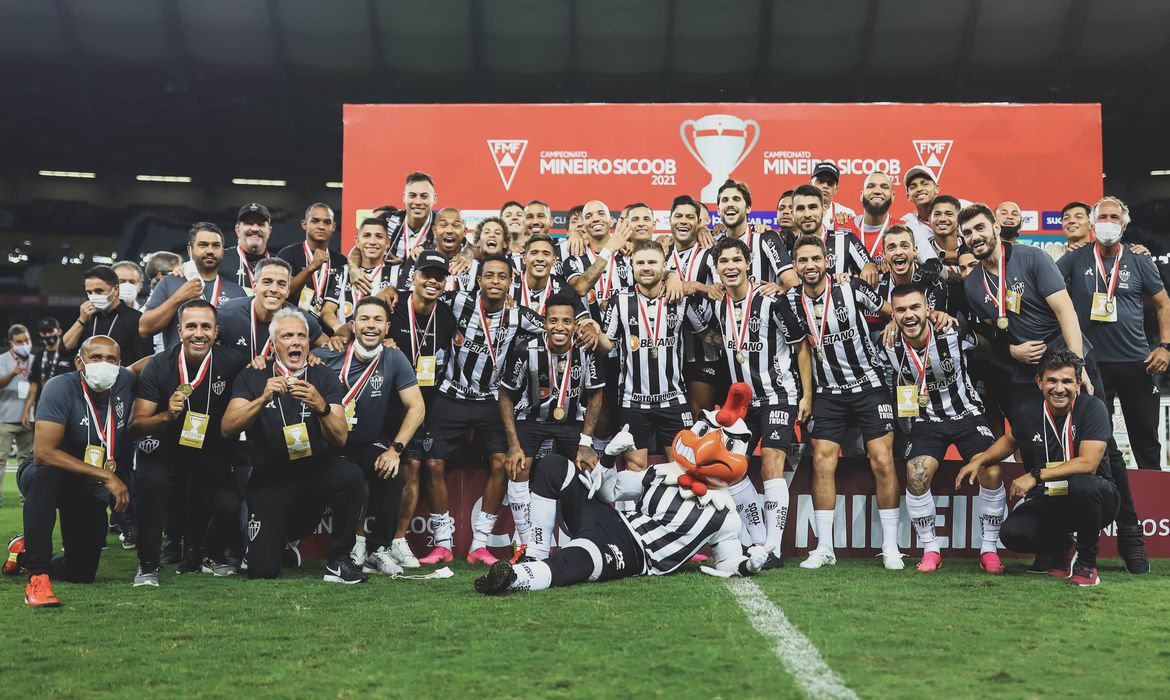 Mesmo com desconfiança, o Galo começou com o título Mineiro. 